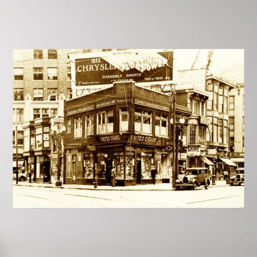 三角形ブロック ポスター (正面)