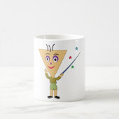 三角形ヘッドキャラクターマグ コーヒーマグカップ (中央)