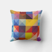 三角形モザイク クッション (裏面)