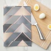 三角形モダン キッチンタオル (四つ折り)