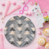 三角形モダン ペーパープレート (パーティー)