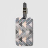 三角形モダン ラゲッジタグ (正面縦)