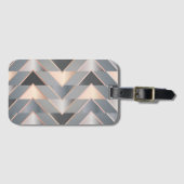 三角形モダン ラゲッジタグ (正面横)