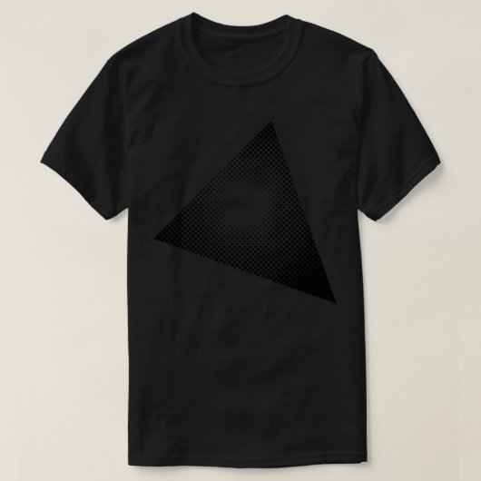 三角形ラスターデザイン1 Tシャツ (デザイン正面)
