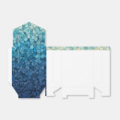 三角形リボンのギフトボックス フェイバーボックス (折り畳みなし)