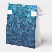 三角形リボンのギフトボックス フェイバーボックス (裏面サイド)