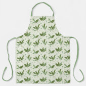 三角形付きバナナリーフ エプロン (正面)