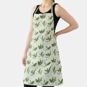 三角形付きバナナリーフ エプロン