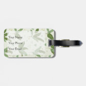 三角形付きバナナリーフ|モノグラム ラゲッジタグ (裏面横)