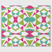 三角形抽象芸術プリント幾何学モード ラッピングペーパー (フラット)