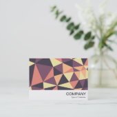 三角形抽象芸術02 名刺 (スタンド正面)