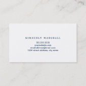 三角形紙吹雪名刺 名刺 (裏面)