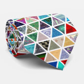 三角形質感 ネクタイ (ロール)