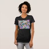 三角形質感 Tシャツ (正面フル)