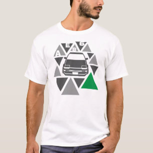 三角形車- AE86- Tシャツ