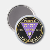 三角形金ゴールド磁石 マグネット (正面/裏面)