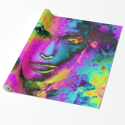 三角形3 ラッピングペーパー (アンロールド)