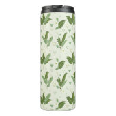 三角形|のモノグラムが付いているバナナの葉 タンブラー (裏面)