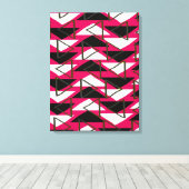 三角形 キャンバスプリント (インサイチュ (ウッドフロア))