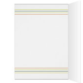 "三角形"ノートカード – Gatti Liberi Collection (内側 (左))