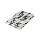 三角形：モダンヴィンテージジオメトリパターン。 バスマット (アングル)