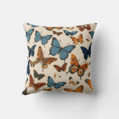 三角形、六角形、または抽象芸術シェイプ。 クッション (裏面)