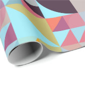 三角形、花びら、および四半期 ラッピングペーパー (ロールコーナー)