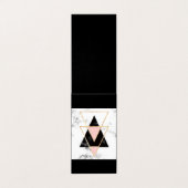 三角形，金ゴールド，黒，ピンク，ビーモダンブル，コラージュ，t 名刺 (外部フラット)