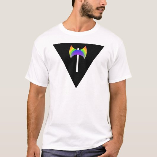 三角形Labrys Tシャツ (正面)