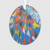 三角旗飾り オーナメント (正面)