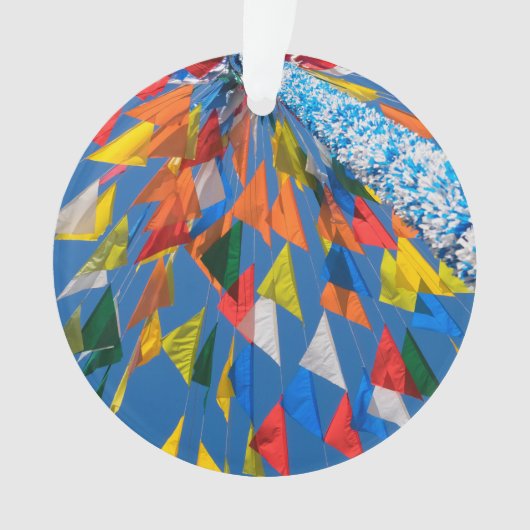 三角旗飾り オーナメント (正面)