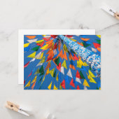 三角旗飾り カード (正面/裏面インサイチュ)