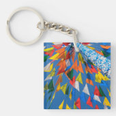 三角旗飾り キーホルダー (正面)