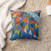 三角旗飾り クッション (ブランケット)