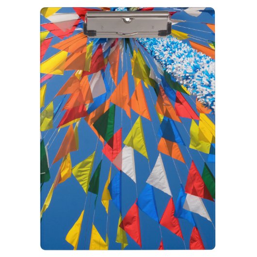 三角旗飾り クリップボード (正面)