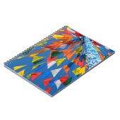 三角旗飾り ノートブック (左側)