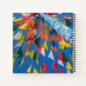 三角旗飾り ノートブック (裏面)