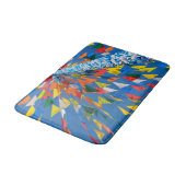 三角旗飾り バスマット (アングル)