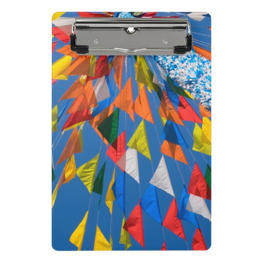 三角旗飾り ミニクリップボード (正面)