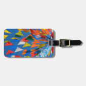 三角旗飾り ラゲッジタグ (正面横)