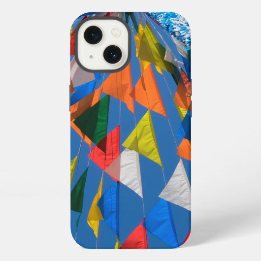 三角旗飾り iPhoneケース (裏面)