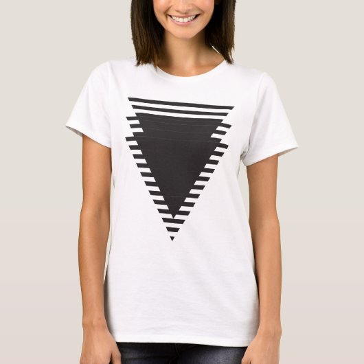 三角構成ギフト Tシャツ (正面)