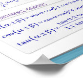 三角法とアイデンティティ ポスター (角)