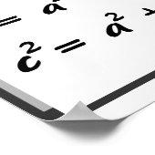 三角法ポスター：Law of Cosines ポスター (角)