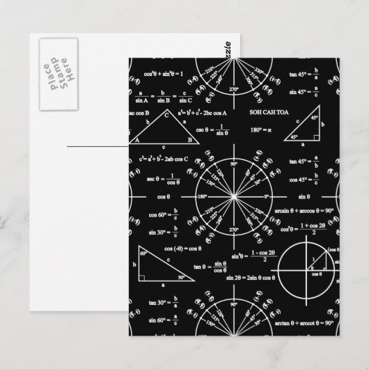 三角法 ポストカード (正面/裏面)