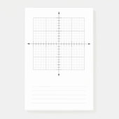 三角法X Y座標グラフ紙 ポストイット (正面)