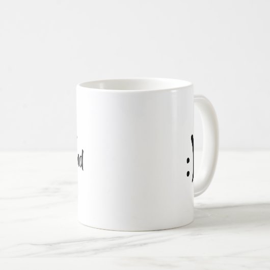 三角波に火をつけましたり、針のマグを見つけました コーヒーマグカップ (正面右)