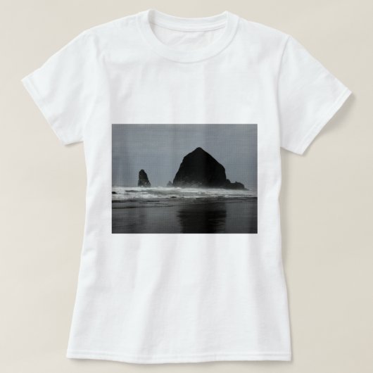 三角波の石 Tシャツ (デザイン正面)