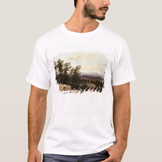 三角波は、Harfordの近くで、川にウォリックシャー近づきます Tシャツ (正面)