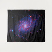 三角銀河系大 タペストリー (正面(横))